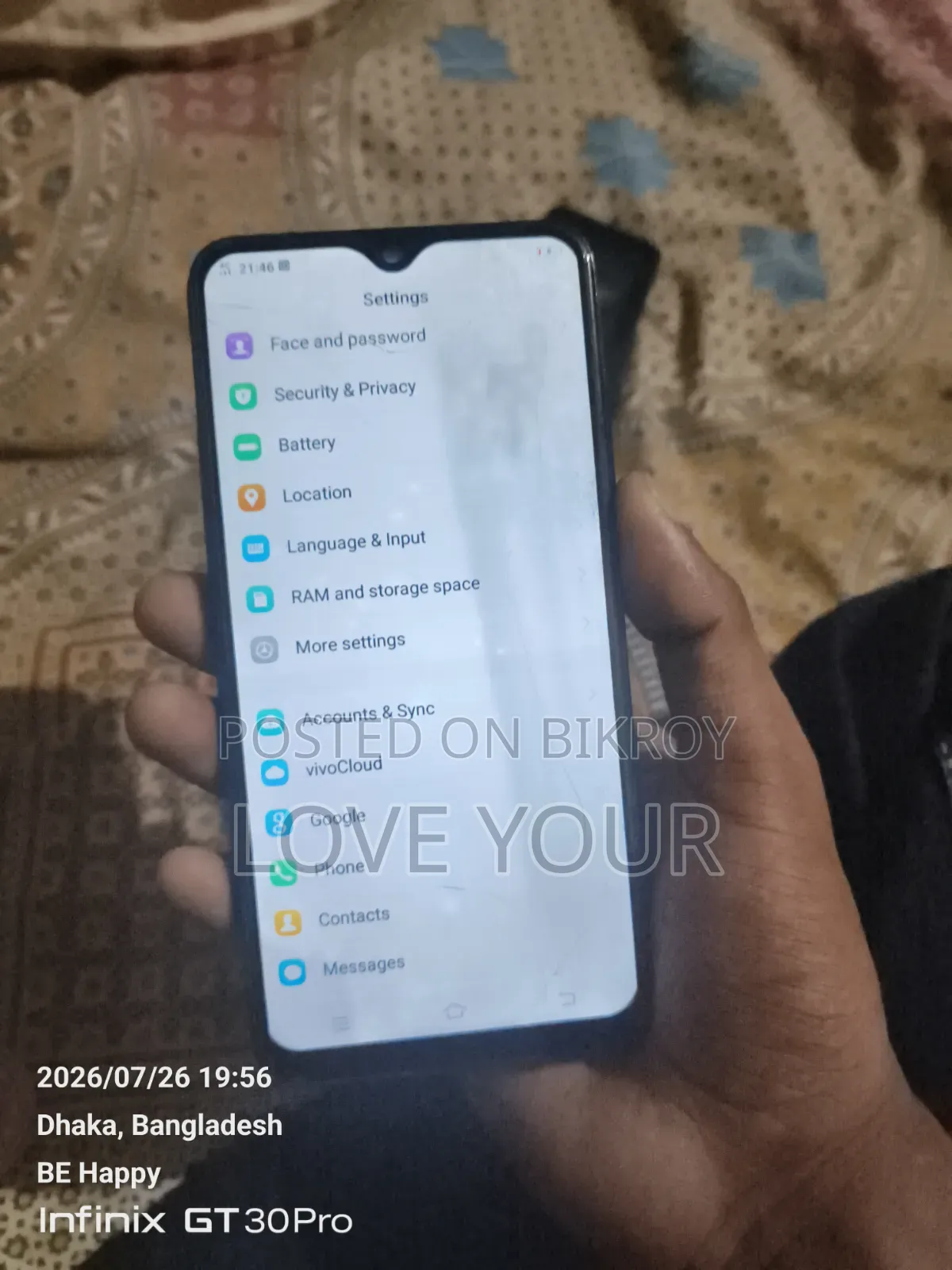 Vivo Y93 128 GB Black