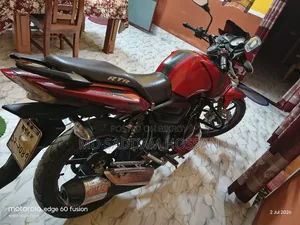 টিভিএস আপাচে আরটিআর ১৬০ টুভি ২০১৬ রেড