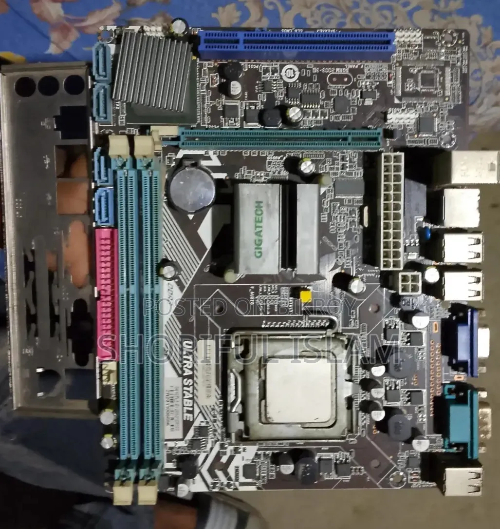 Gigatech G41 + Processor