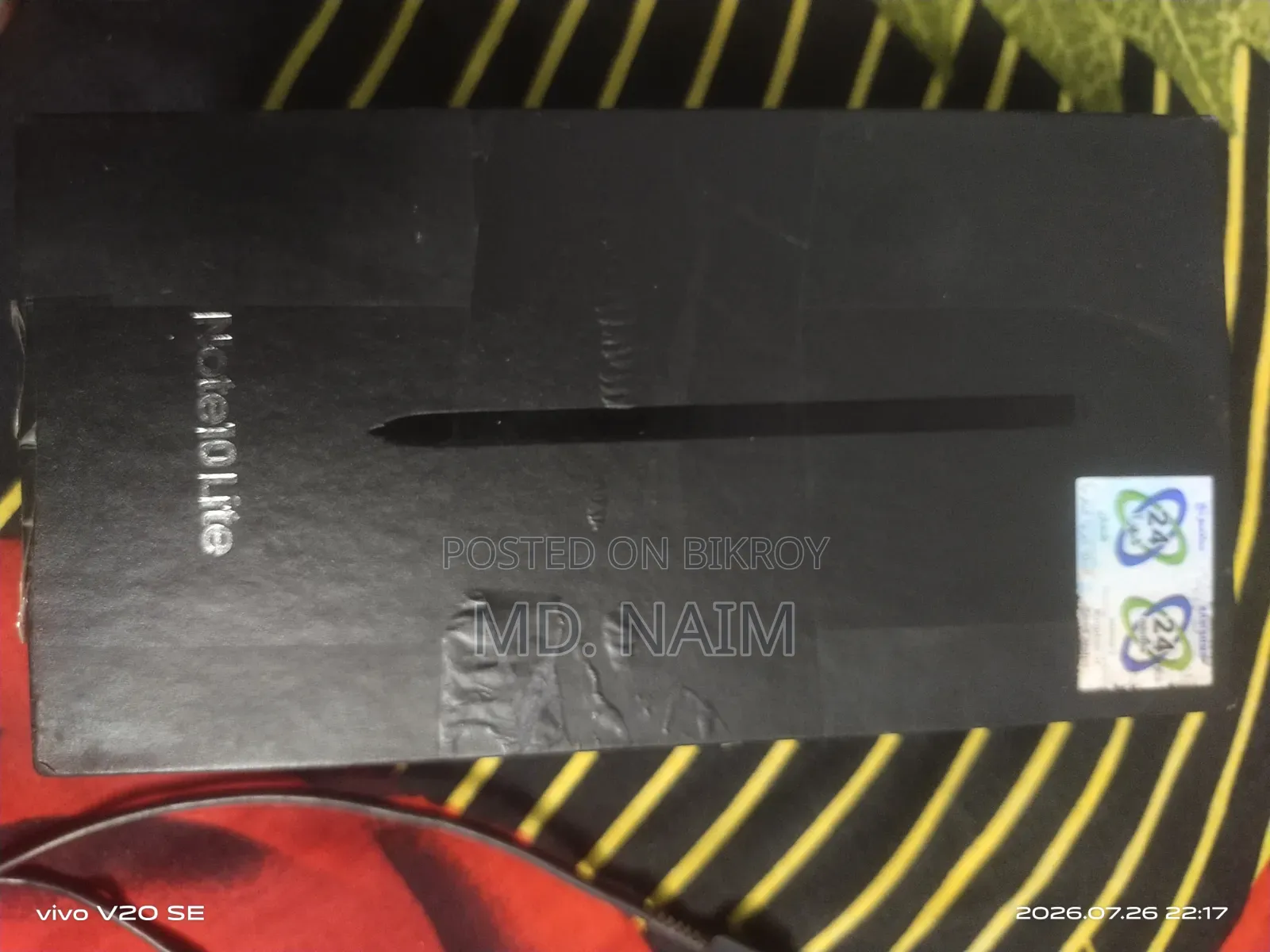 Samsung Galaxy Note 10 Lite 128 GB Black