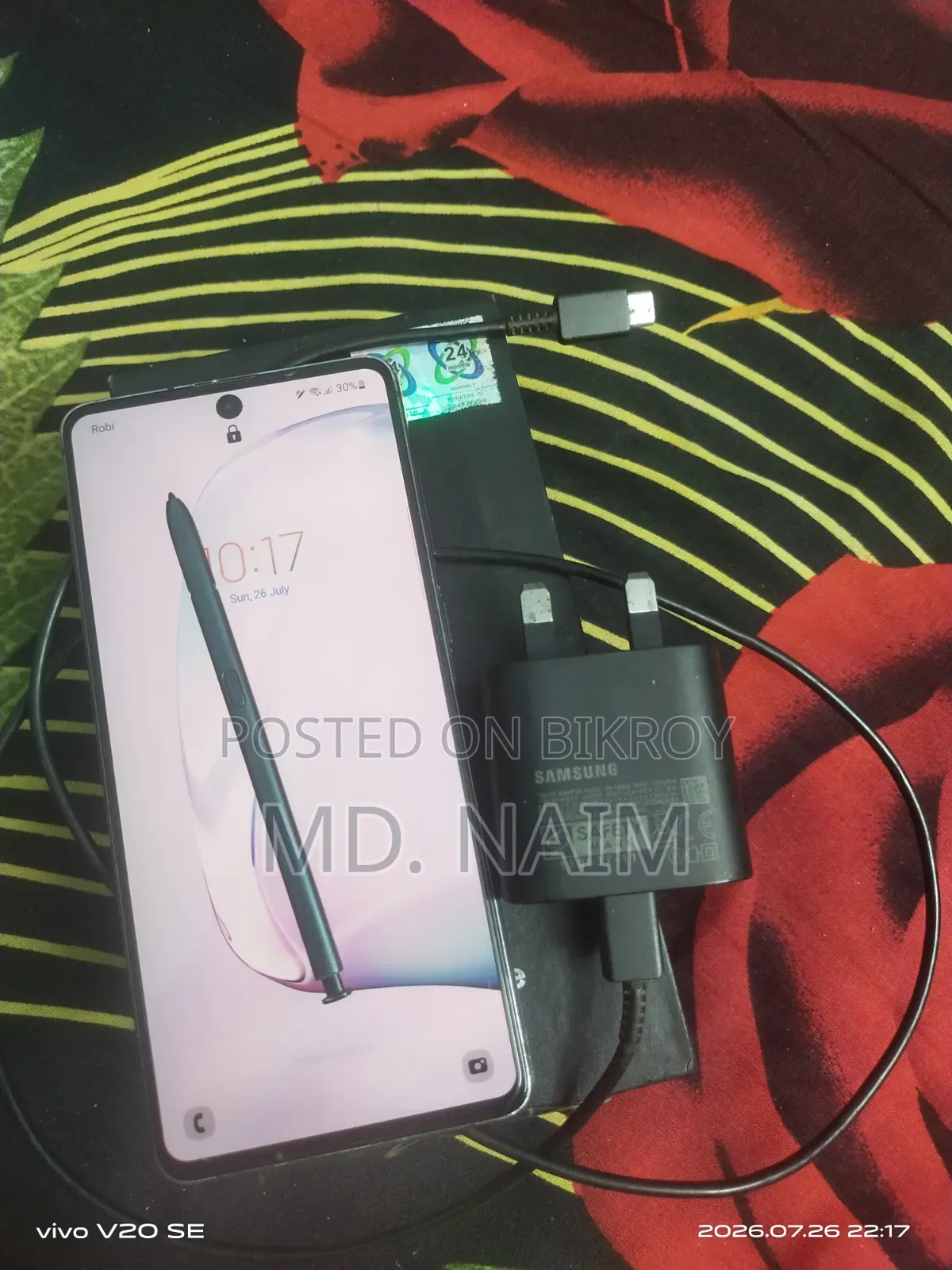 Samsung Galaxy Note 10 Lite 128 GB Black