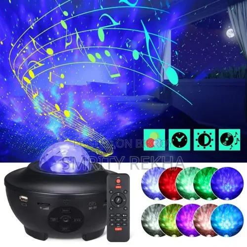 Galaxy Star Projector Night Light with Speaker (Free Delivery)