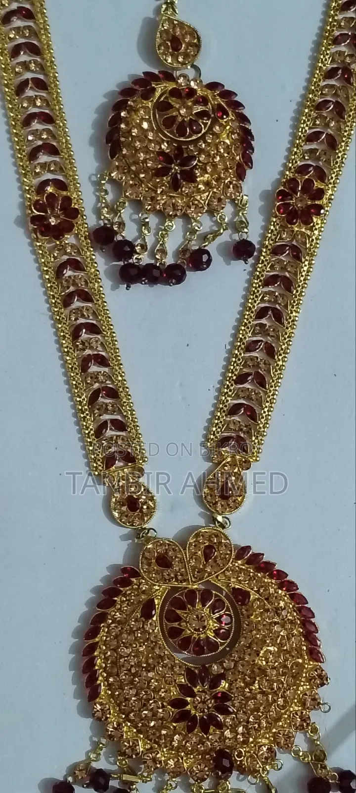 ব্রাইডাল জুয়েলারি সেট ১ দিন ব্যবহৃত