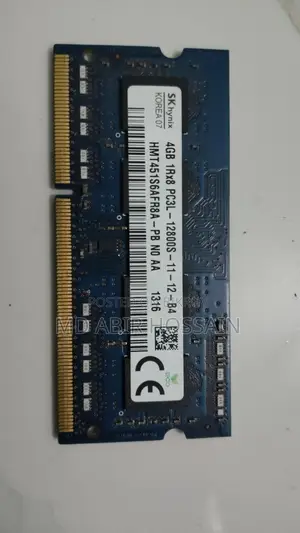 DDR3L Laptop Ram 1600 MHz 4GB×2