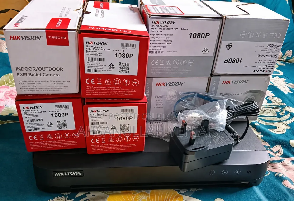 হিকভিশন ক্যামেরা ফুল সেট বিক্রি করা হবে