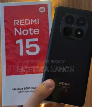 Xiaomi Redmi Note 15 256 GB Black