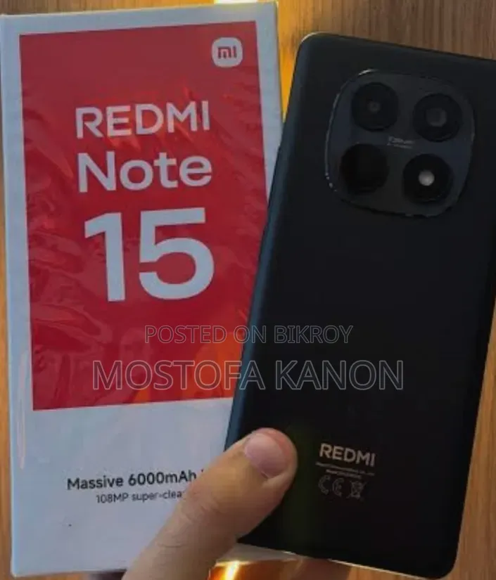 Xiaomi Redmi Note 15 256 GB Black