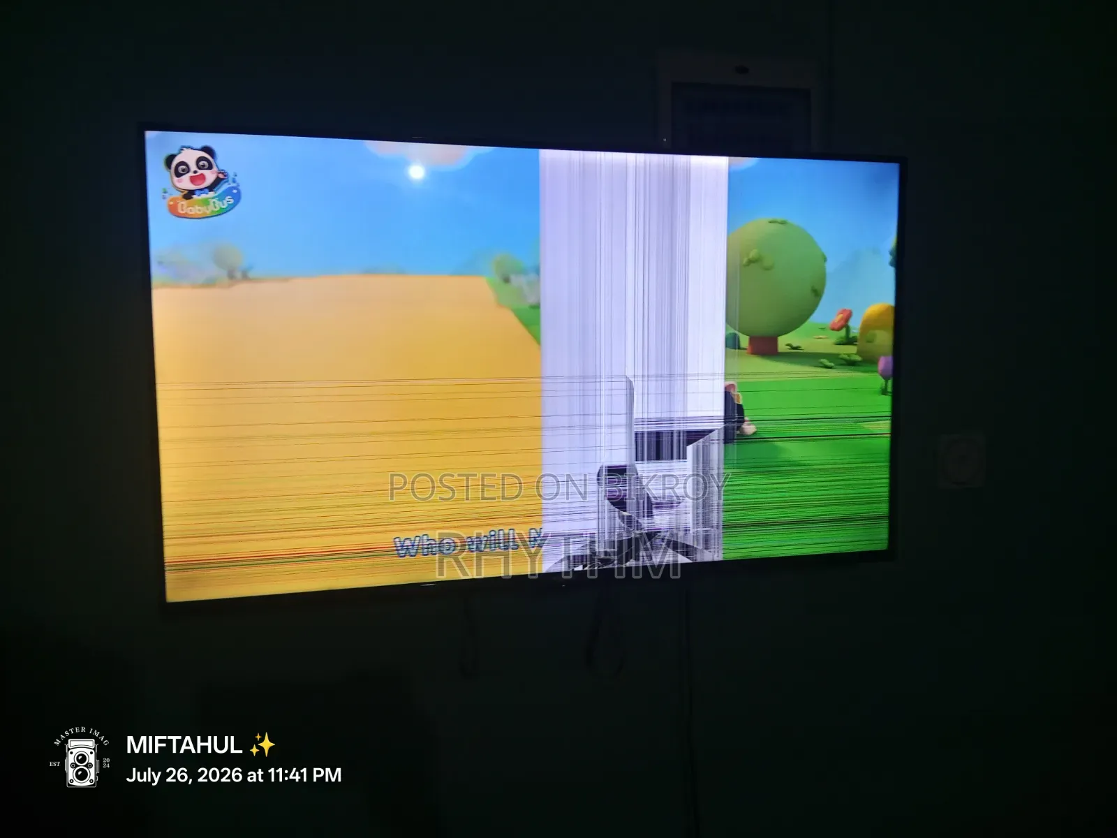 Vision G3S 43 Inch Android TV Sell