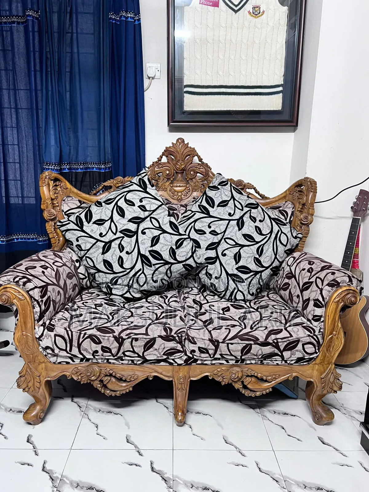 অরিজিনাল সেগুন কাঠের সোফা