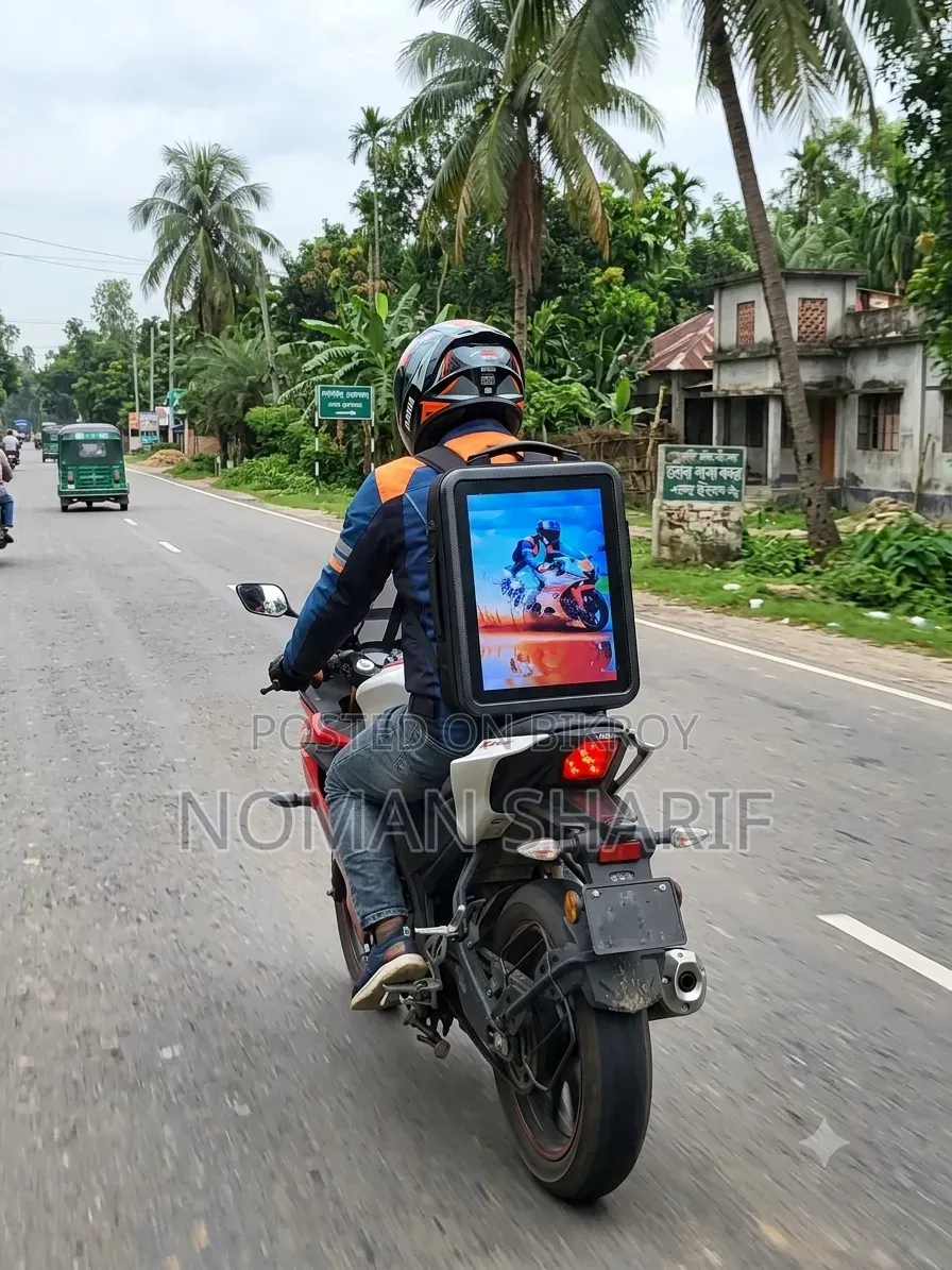 এলইডি বিগ ডিসপ্লে ব্যাকপ্যাক