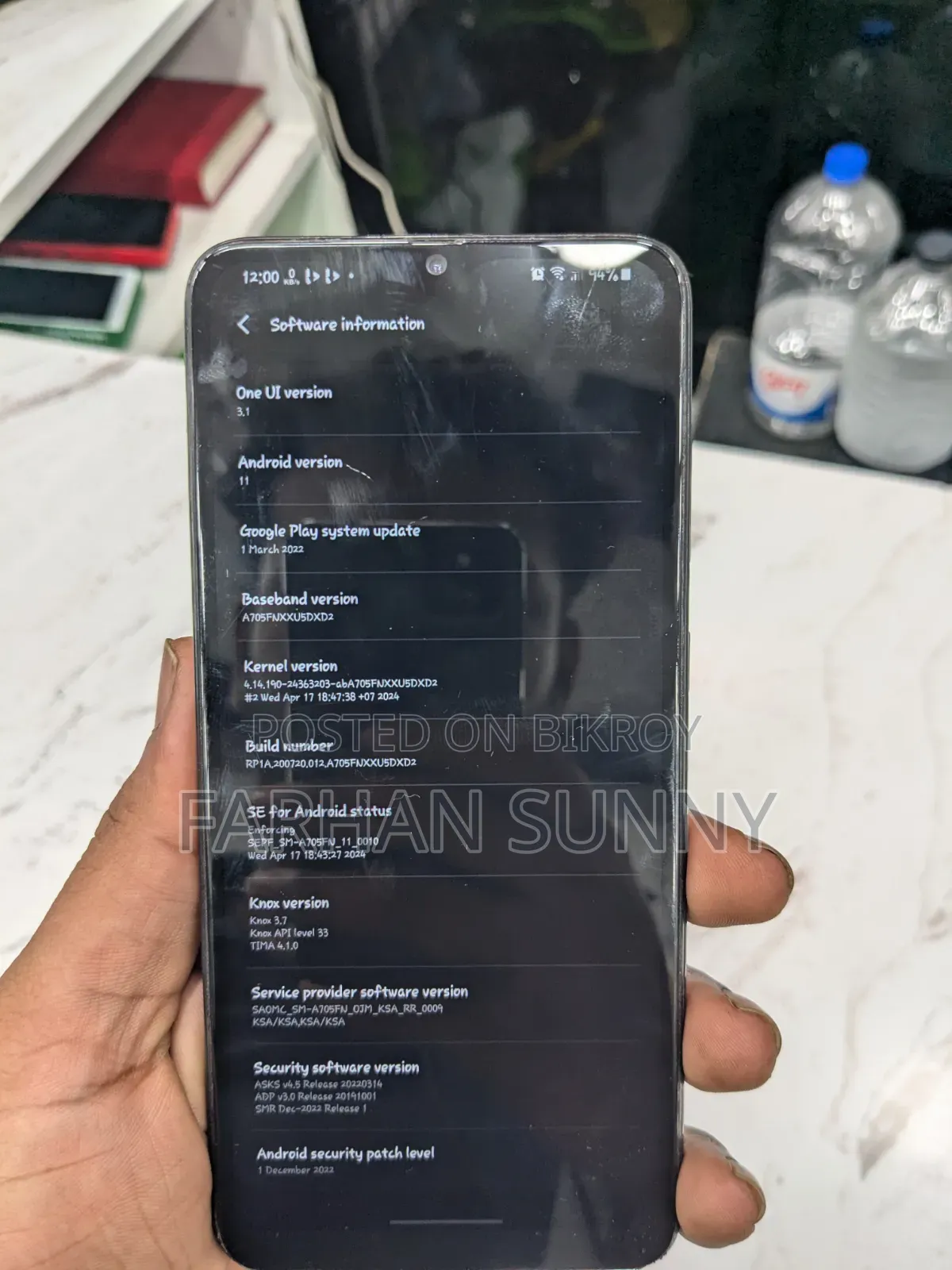 Samsung Galaxy A70 128 GB Black