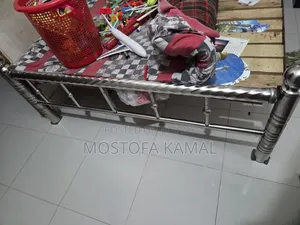Steel Bed 5/7 Feet Good Condition