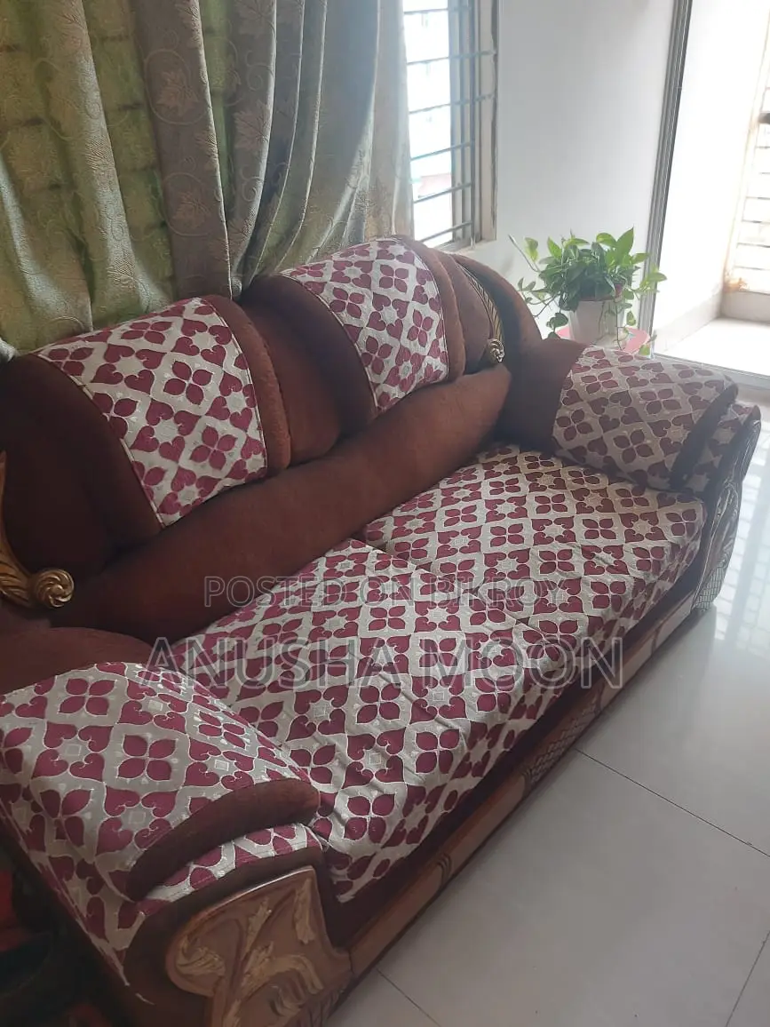 5-seater sofa to be sold on an urgent basis.