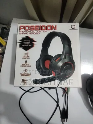 Poseidon Premium LED Light Up Gaming Headset