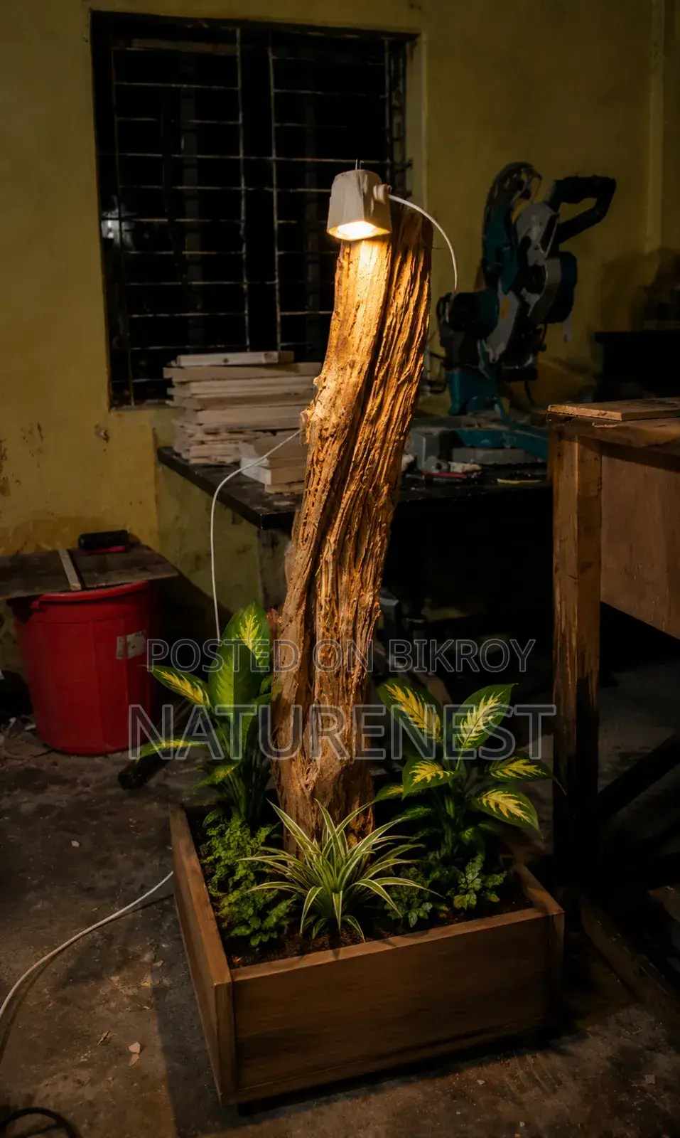 জ্যাক ফ্রুট উডেন ল্যাম্প