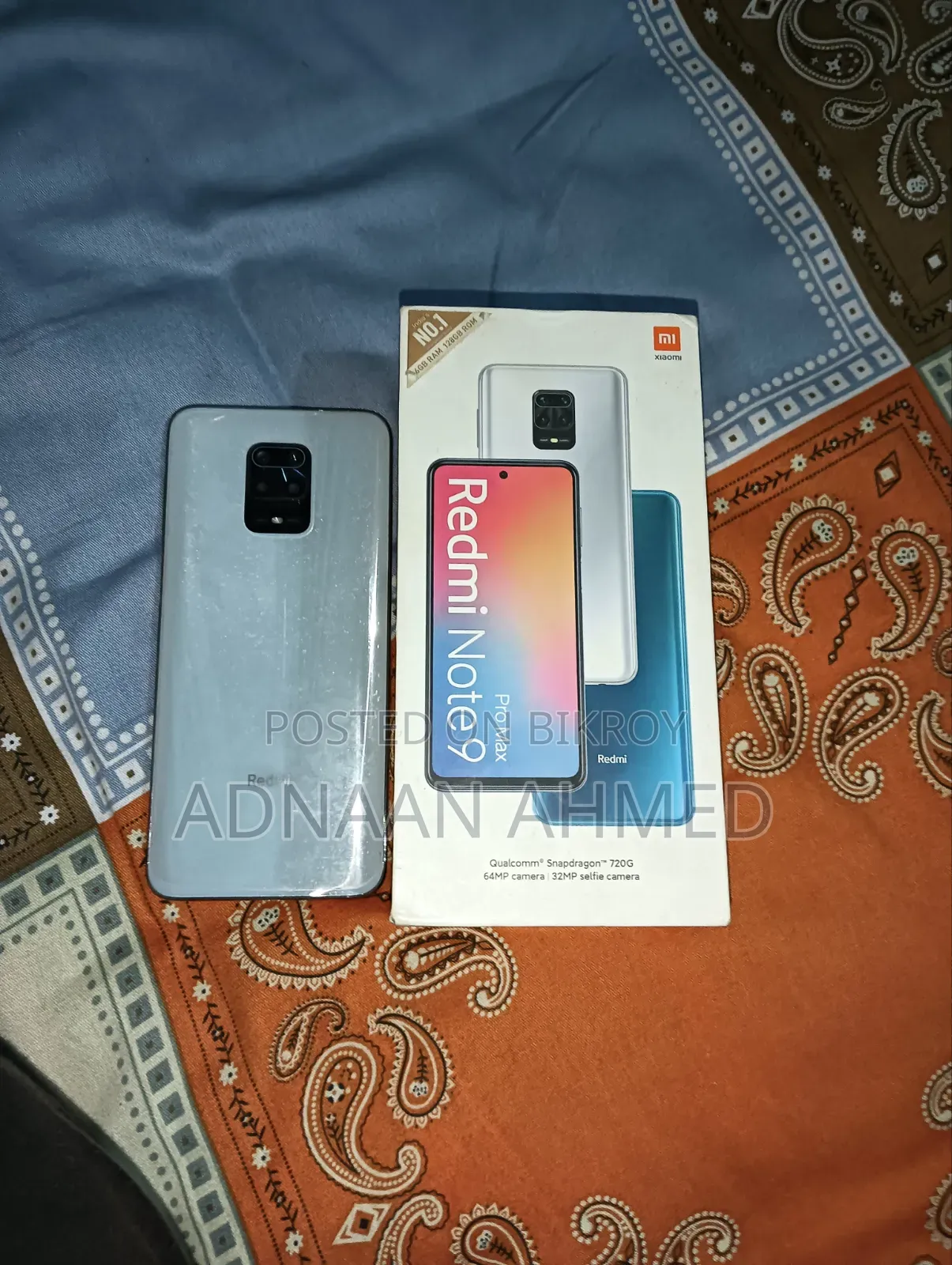 Xiaomi Redmi Note 9 Pro Max 128 GB White