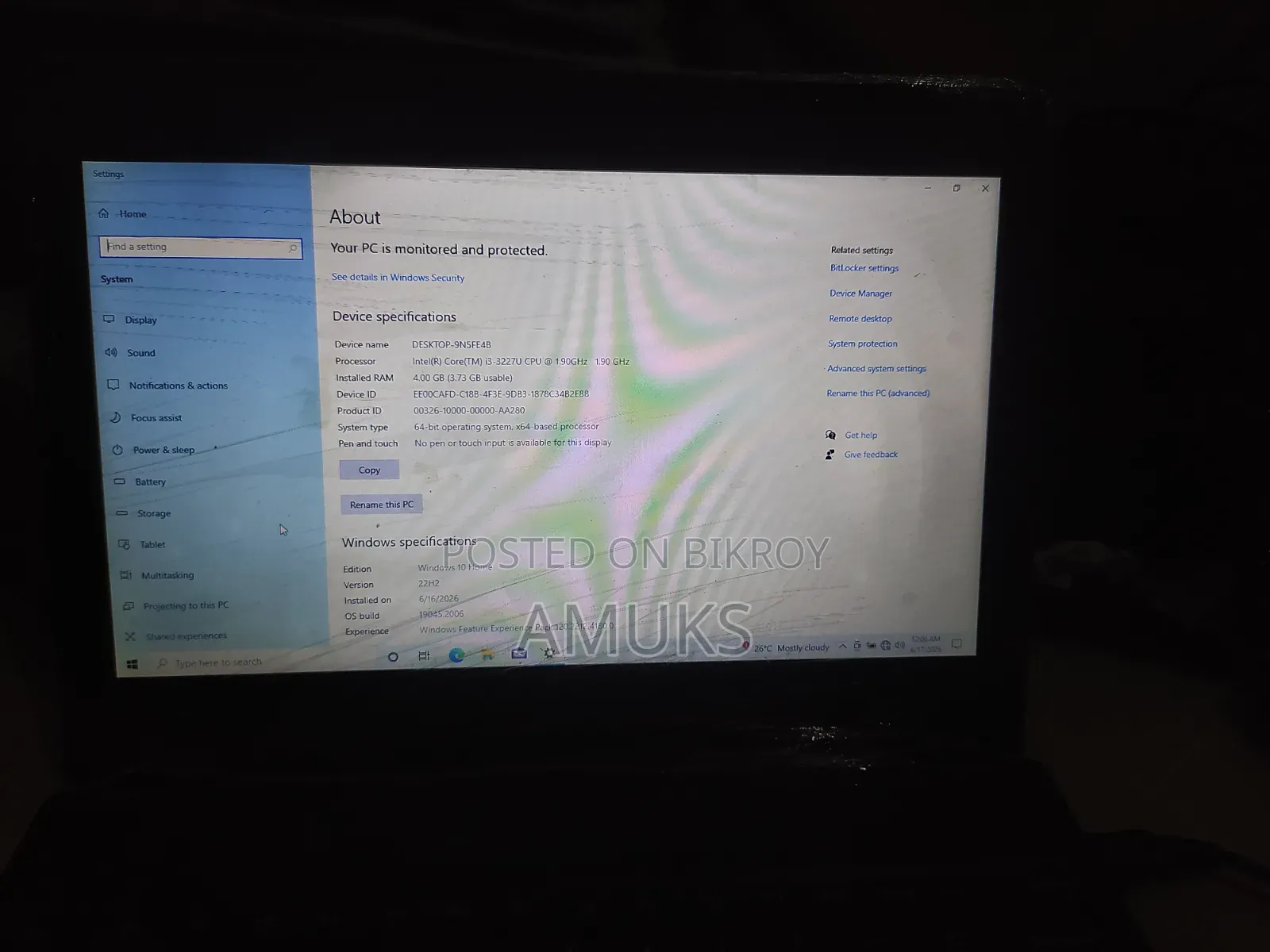 Laptop Lenovo ThinkPad X1 Carbon 4GB Intel Pentium SSD 350GB