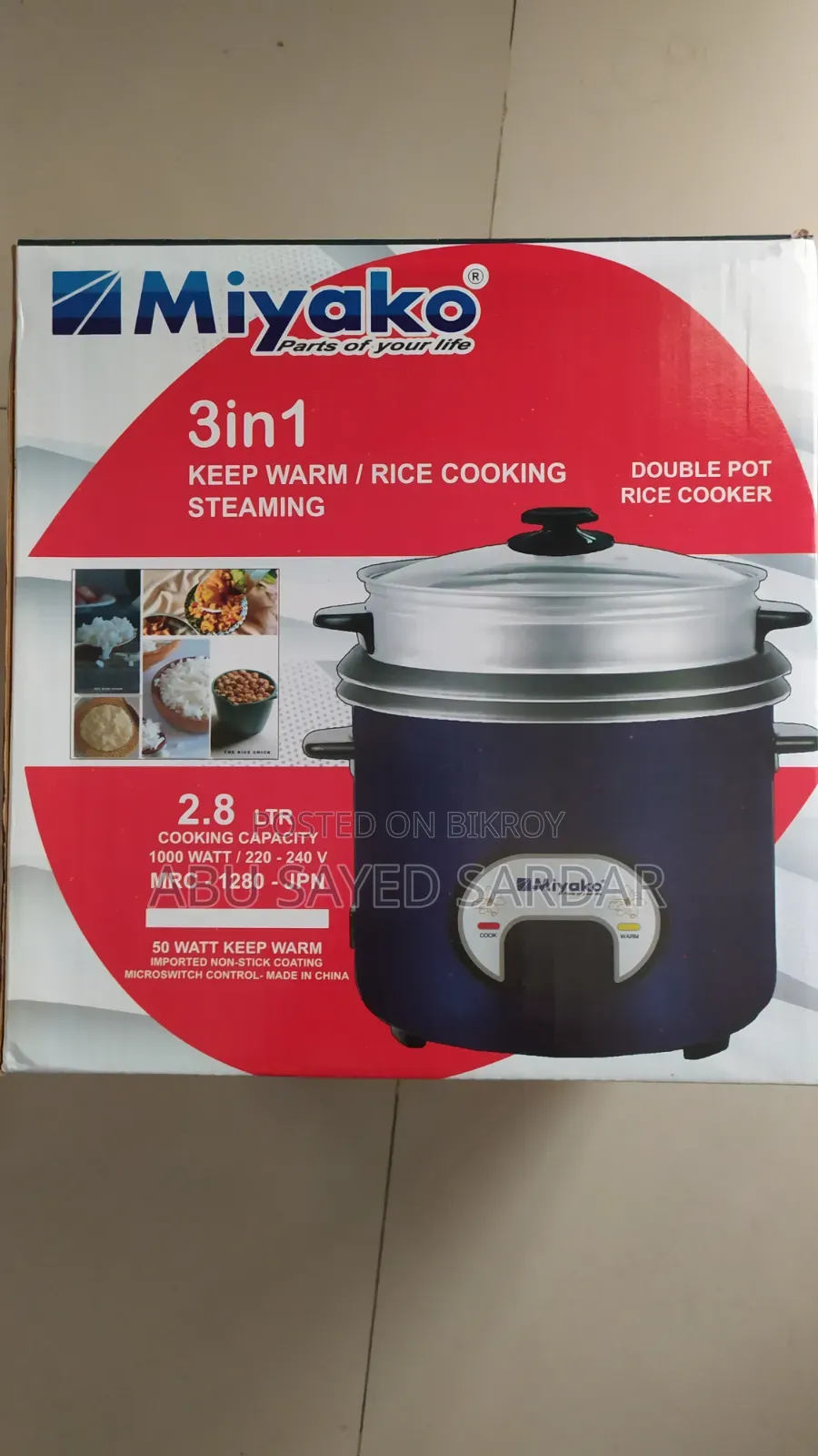 Miyako Rice Cooker 2.8L