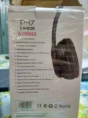 Headband Folding Stereo Bluetooth Headphone Wireless Head - P47