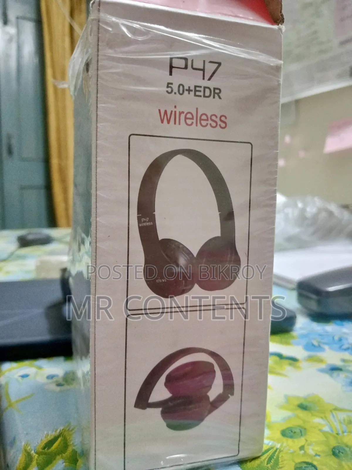Headband Folding Stereo Bluetooth Headphone Wireless Head - P47