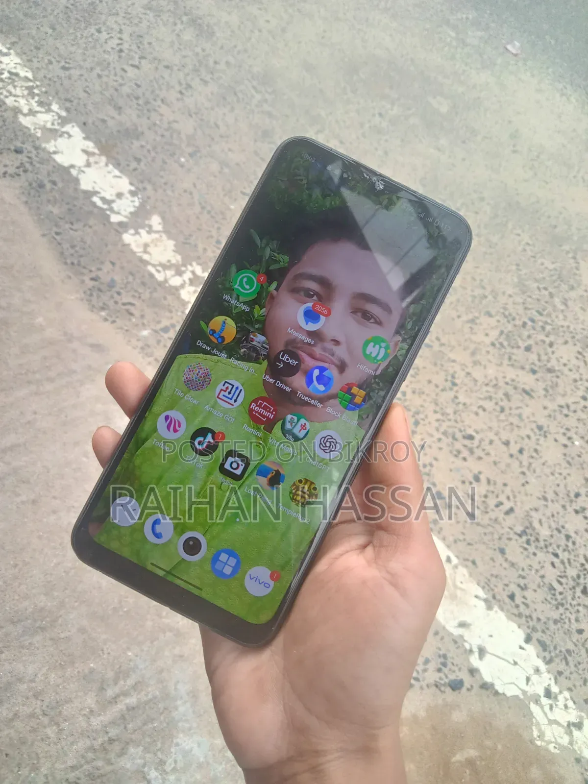 Vivo Y21t 128 GB Blue