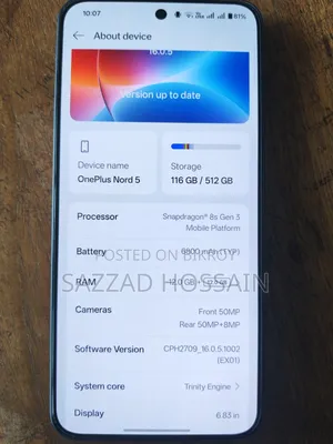 OnePlus Nord 5 512 GB Purple