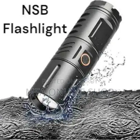 NSB Flashlight With Power Bank Facility
