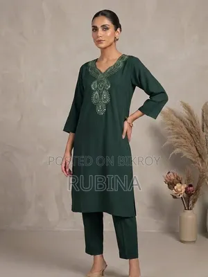 জাফরান জর্জেট ২ পিস