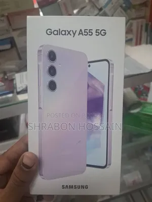 নতুন স্যামসাং গ্যালাক্সি এ৫৫ ১২৮ জিবি রোজ গোল্ড