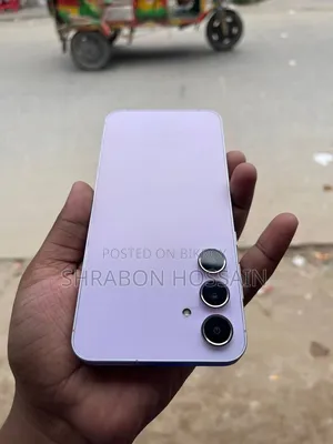 নতুন স্যামসাং গ্যালাক্সি এ৫৫ ১২৮ জিবি রোজ গোল্ড