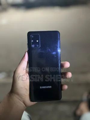 স্যামসাং গ্যালাক্সি এ৭১ ১২৮ জিবি কালো