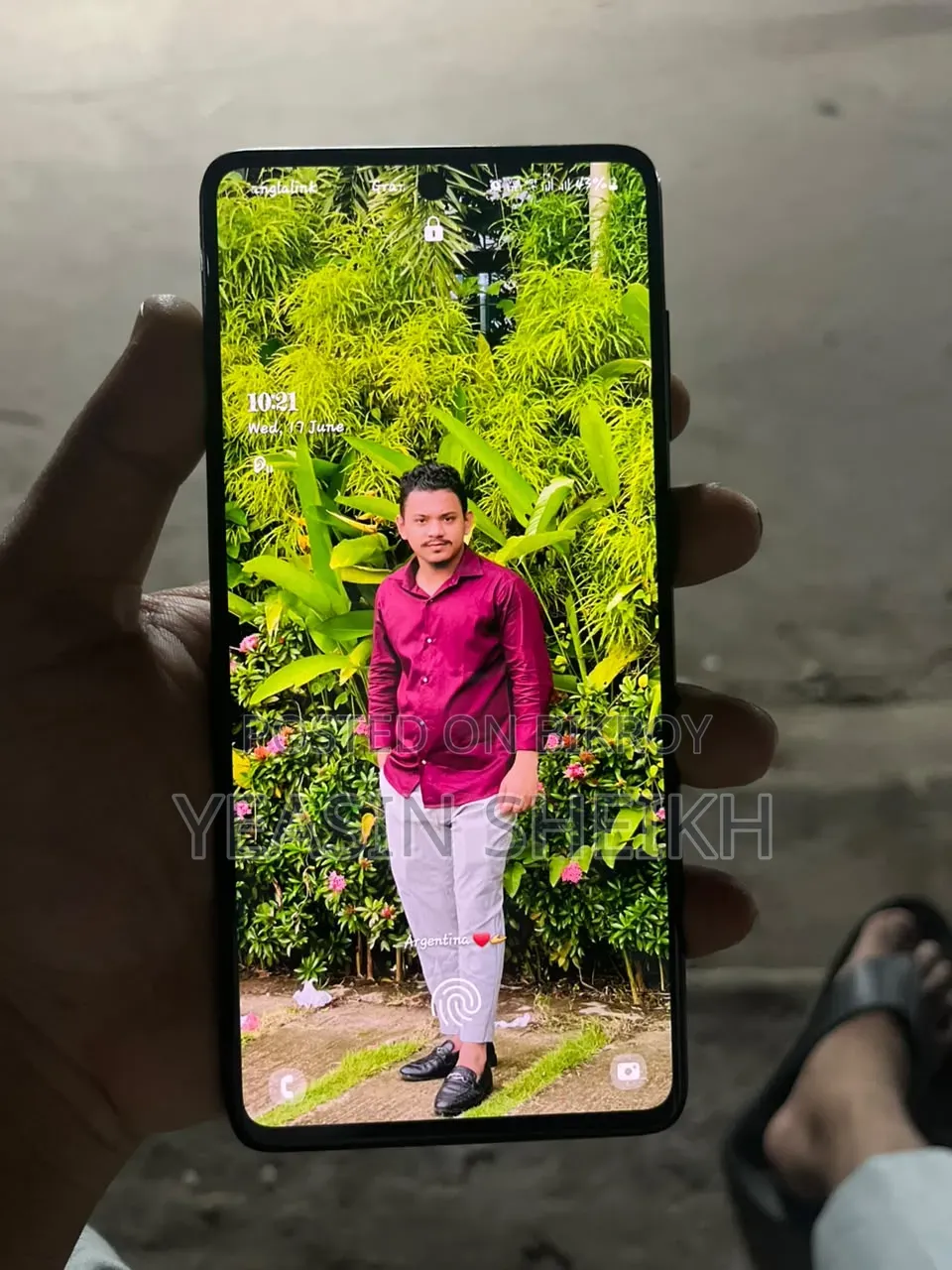 স্যামসাং গ্যালাক্সি এ৭১ ১২৮ জিবি কালো