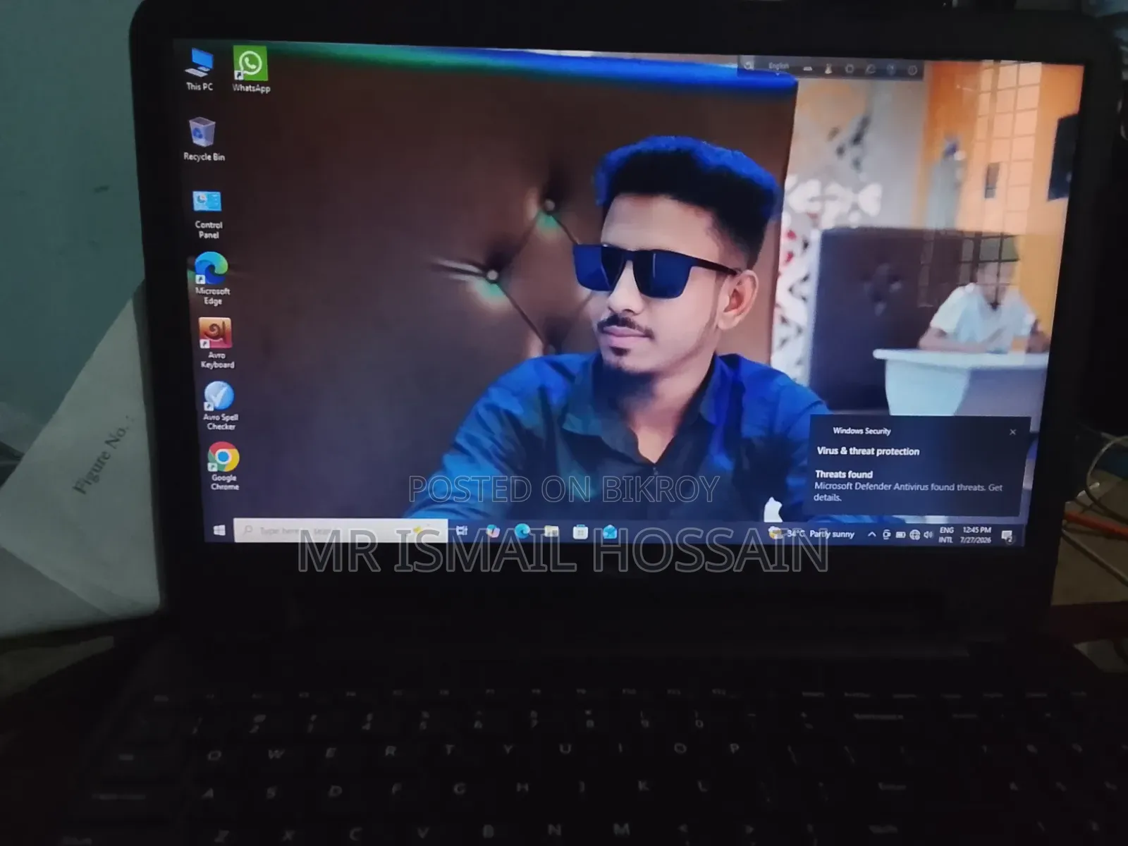 ল্যাপটপ ডেল ইন্সপায়রন ৩৪৪৩ ৮জিবি এসএসডি ১২৮জিবি