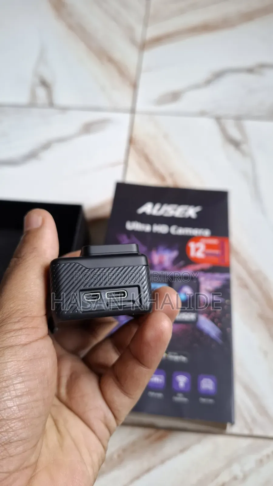 AUSEK 5K Waterproof Action Camera + 64GB SD Card for Sale