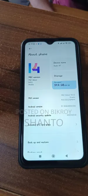 Xiaomi Redmi 9T 128 GB Black