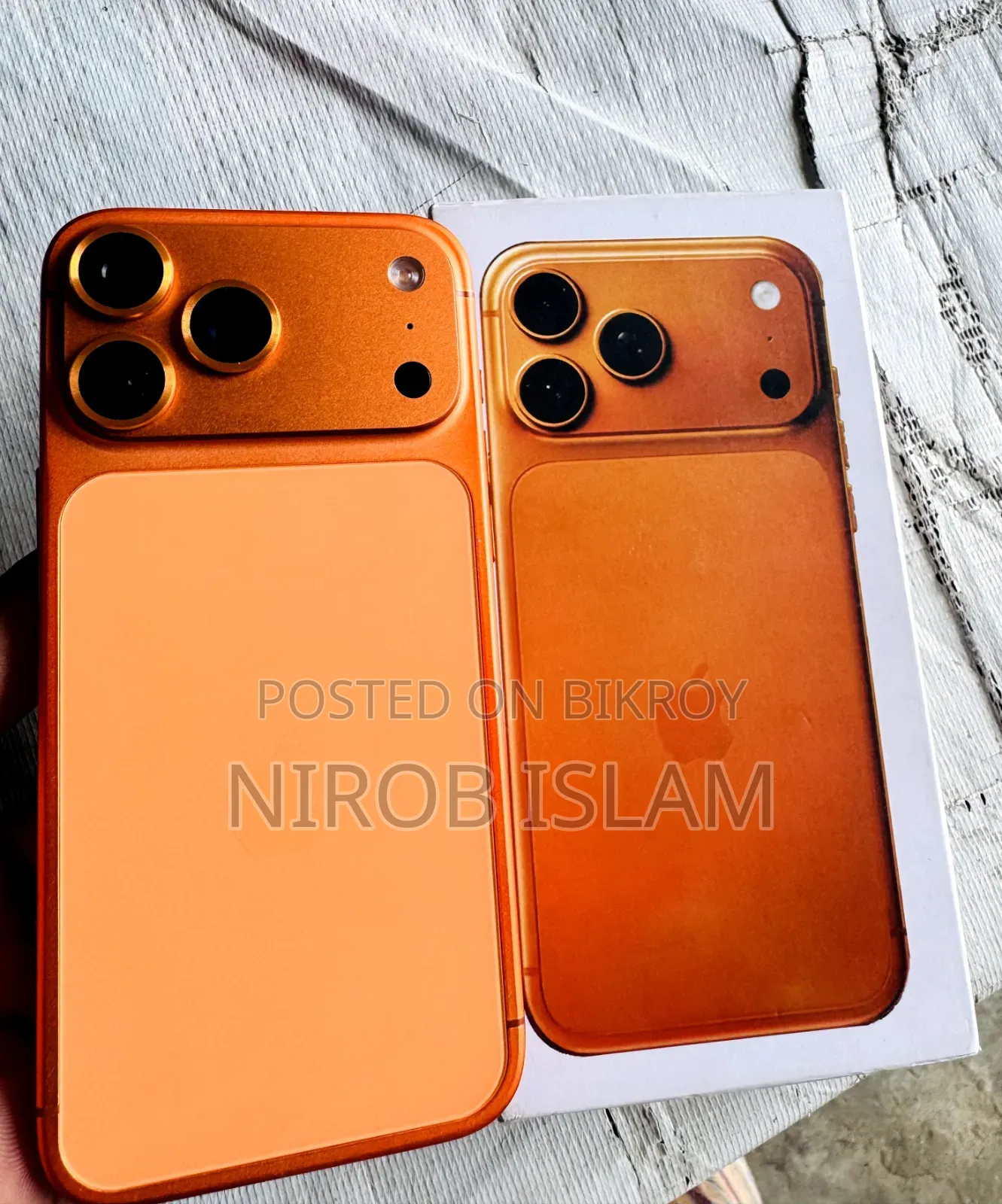 অ্যাপল আইফোন ১৭ প্রো ম্যাক্স ১ টিবি অরেঞ্জ