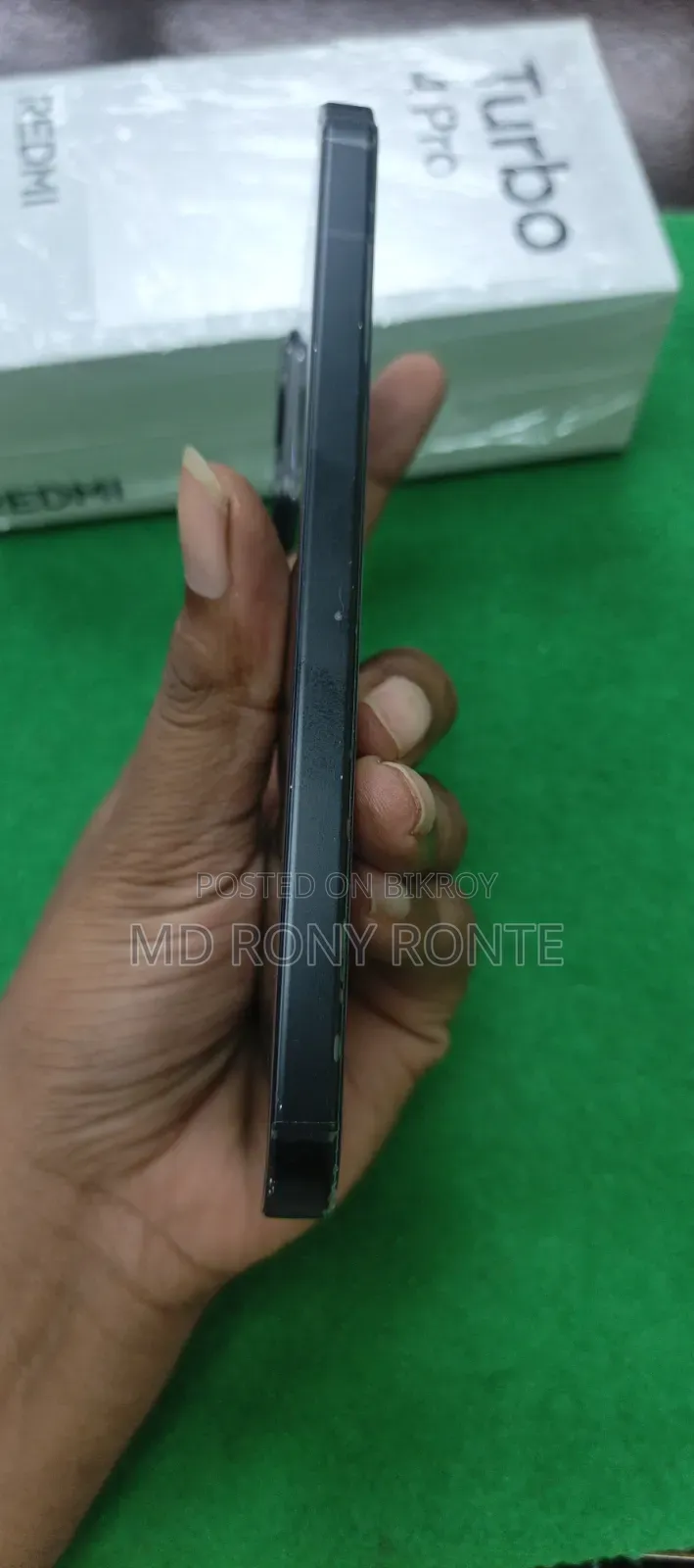শাওমি রেডমি টার্বো ৪ প্রো ২৫৬ জিবি ব্ল্যাক