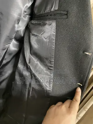 Men's Wool Blend Overcoat