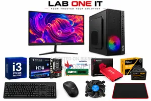 New Desktop Computer 8GB Intel Core I3 SSD 128GB