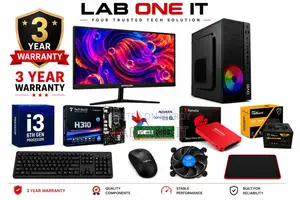 New Desktop Computer 8GB Intel Core I3 SSD 128GB