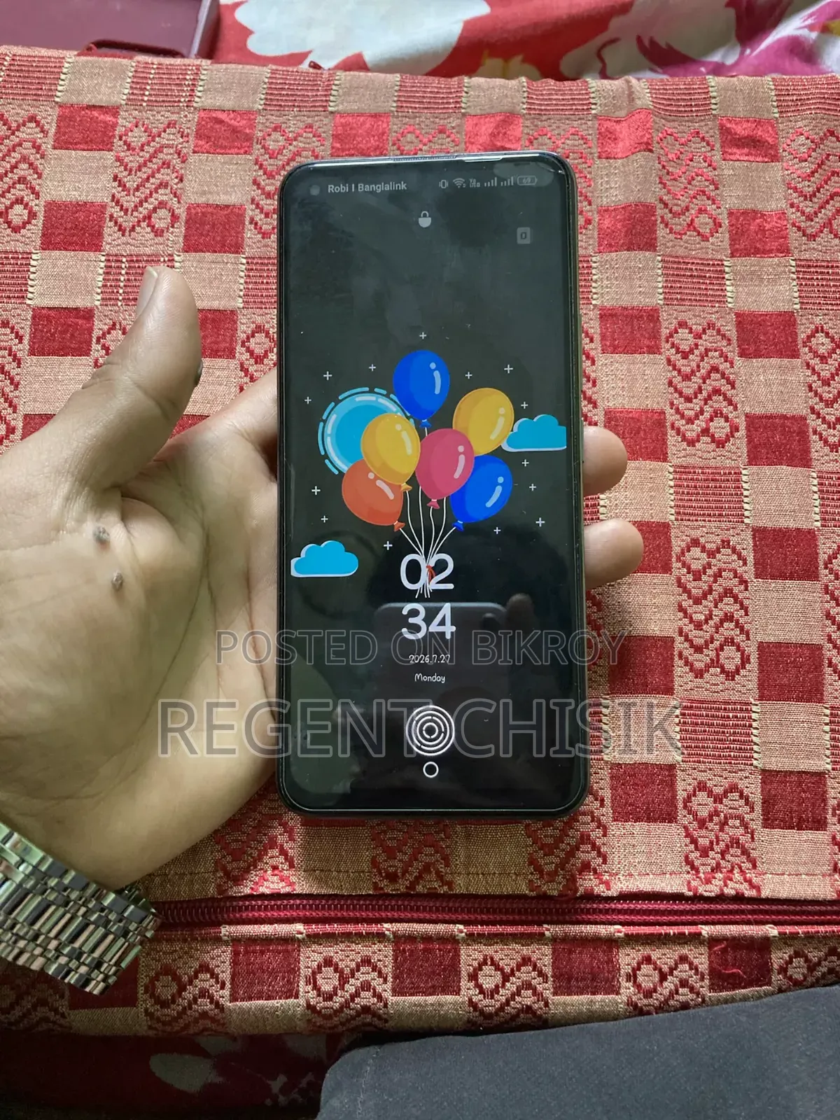 নতুন রিয়েলমি ৮ জিবি কালো