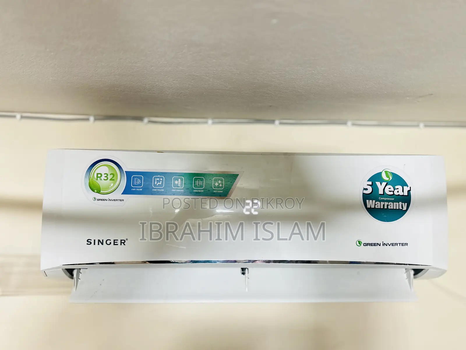 সিঙ্গার এসি ১.৫ টন ইনভার্টার
