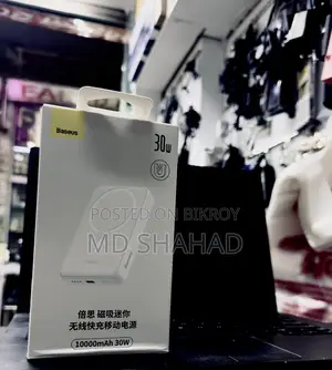 Baseus 10000mh 30W Magnetic Wireless Power Bank Original