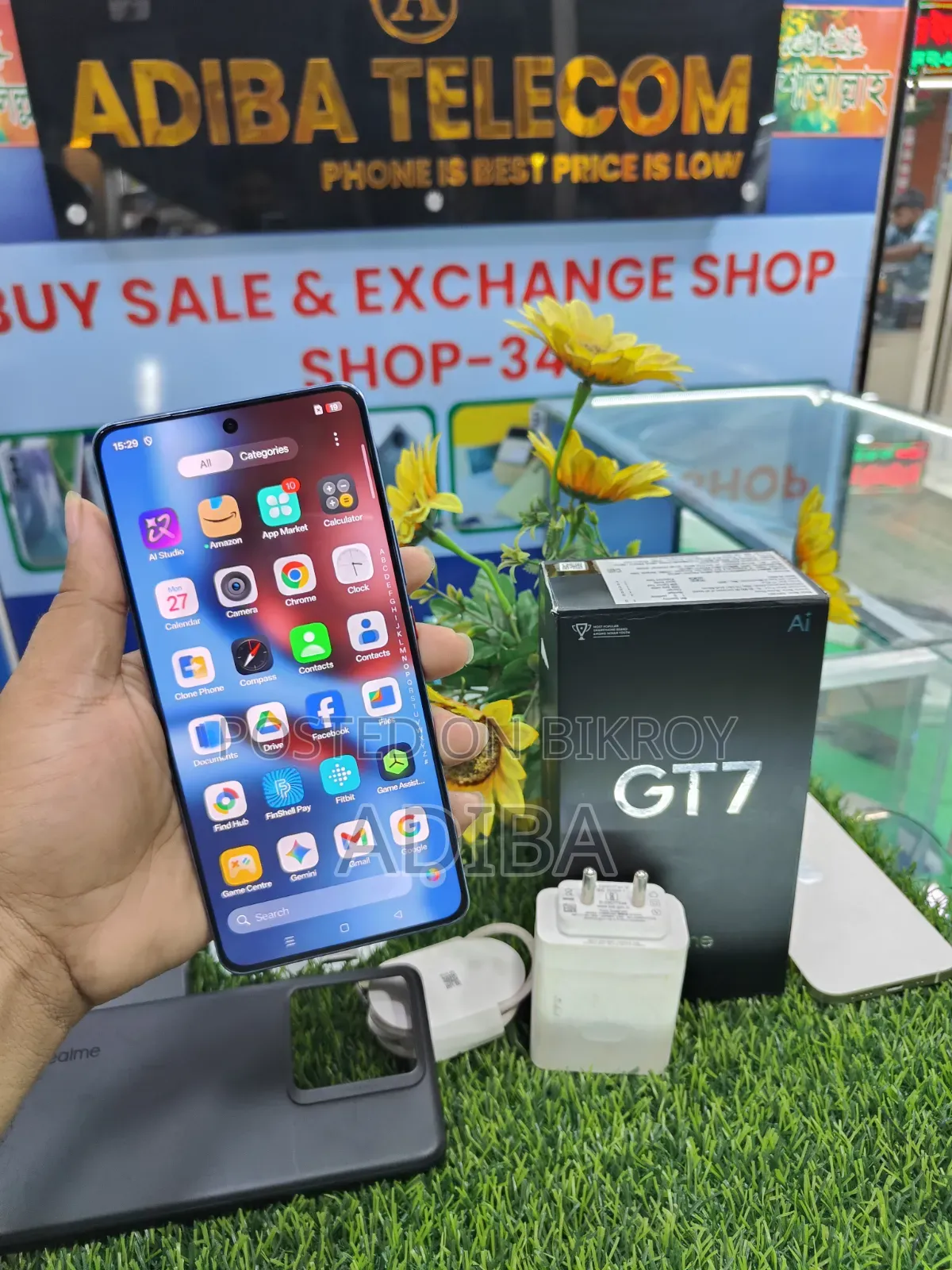 New Realme GT 7 256 GB Silver
