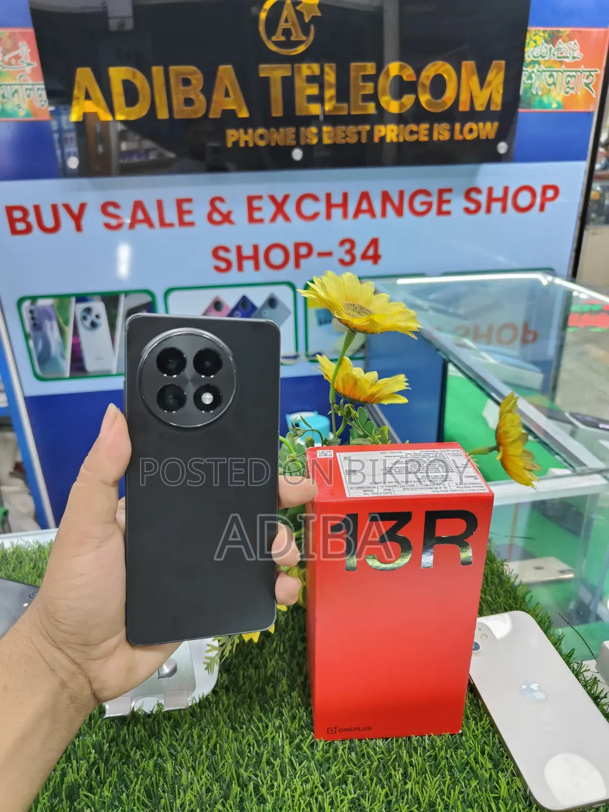 New OnePlus 13R 256 GB Black