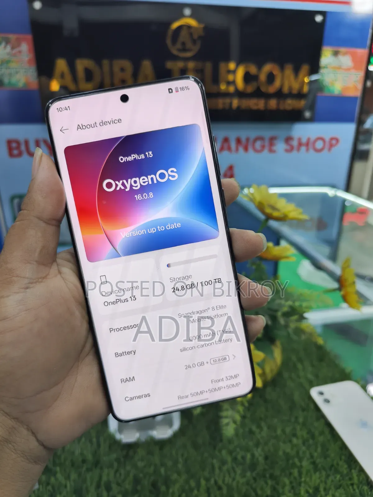 নতুন ওয়ানপ্লাস ১৩ ১ টিবি কালো
