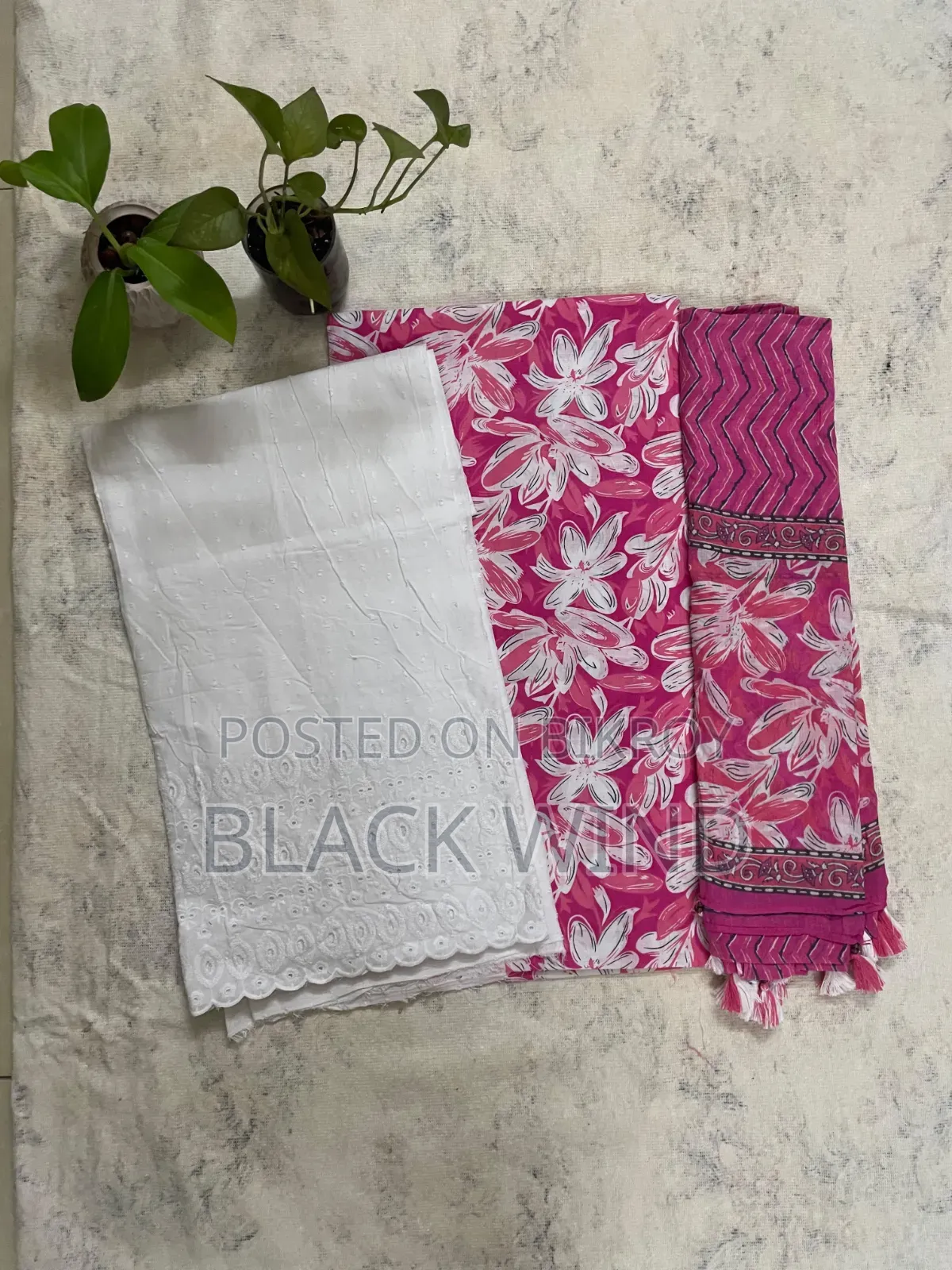 Original Indian Three Piece With Chicken Curry Pant