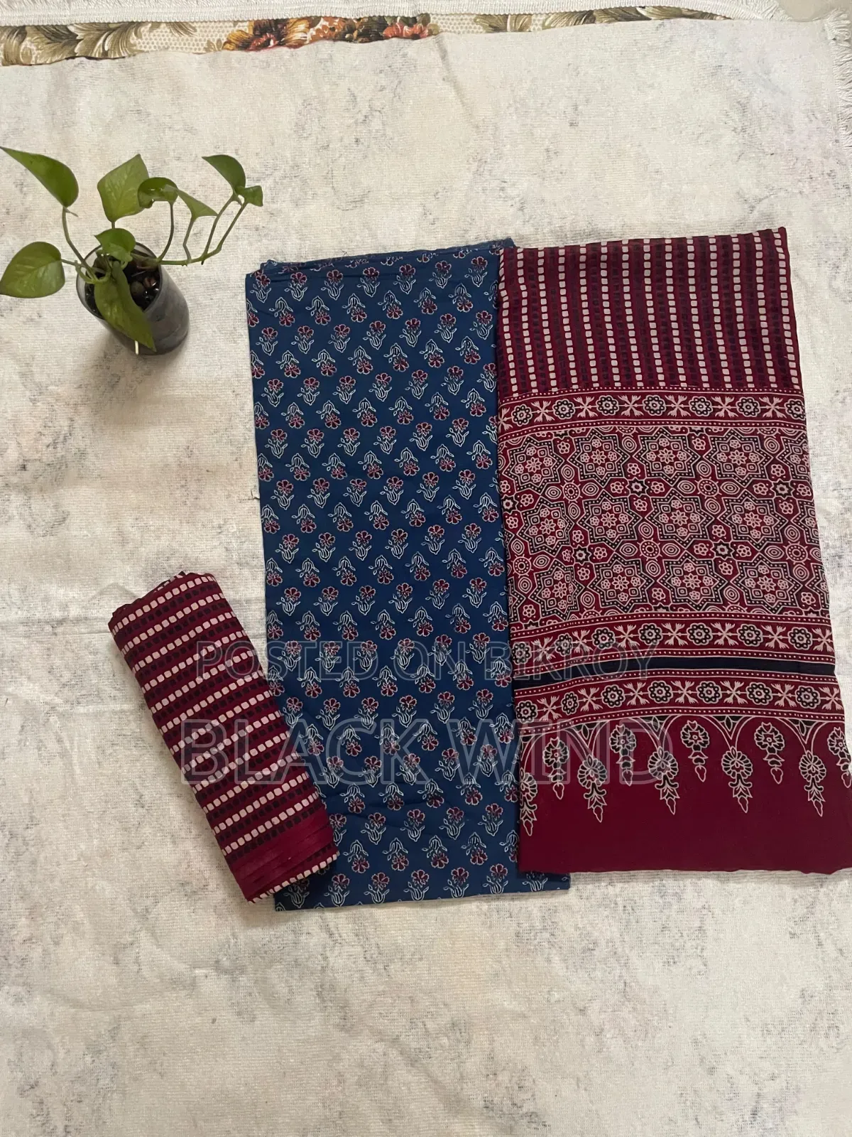 Original Indian Three Piece With Chicken Curry Pant