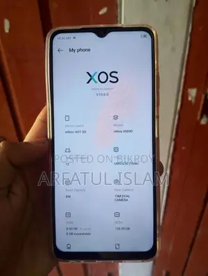 Infinix Hot 30i 128 GB Silver