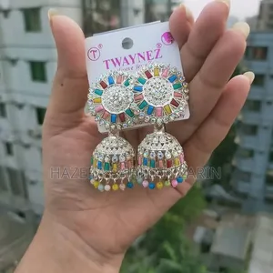 Multi Colour Jhumka